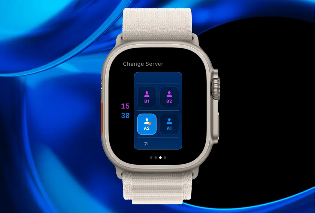 Change serving player