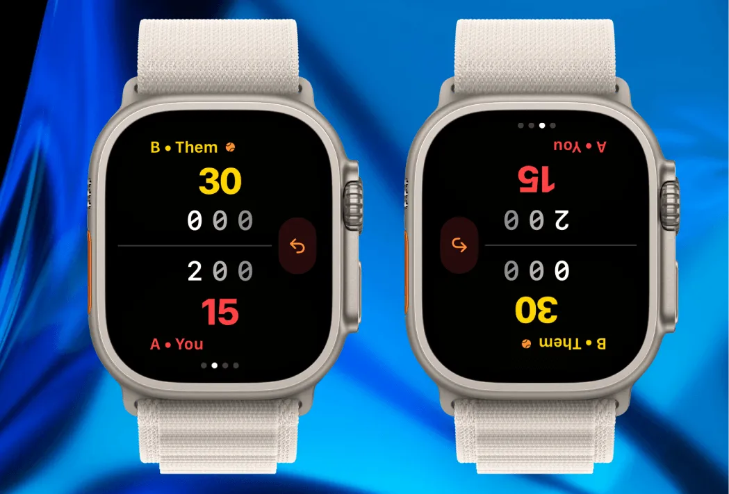 Переворот экрана Apple Watch